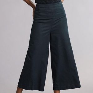 Maeve wide leg cropped pants